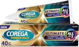 Corega Power Max Ultimate All In 1 Στερεωτική Κρέμα Τεχνητής Οδοντο...