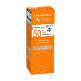 Avene Creme Teintee Αντηλιακή κρέμα προσώπου Με Χρώμα Για το Ξηρό Και Πολύ Ξηρό Δέρμα SPF50+ 50ml