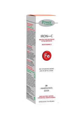 Power of Nature Iron & C Stevia 20 eff tabs