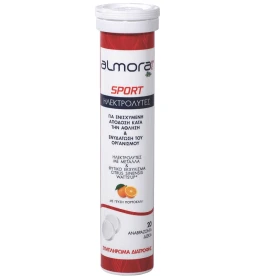 Almora Plus Sport 20 Αναβράζοντα Δισκία Πορτοκάλι