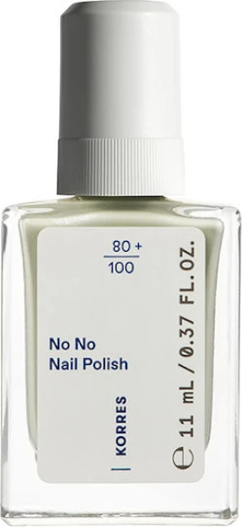 Korres No No Gloss Βερνίκι Νυχιών Μακράς Διαρκείας 82 Mint Green 11ml