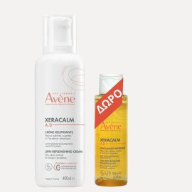 Avene Promo Xeracalm A.D. Lipid Replenishing Cream (400ml) & Δώρο C...