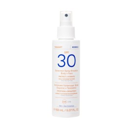 Korres Yoghurt Yogurt Sunscreen Emulsion Body & Face Spray SPF30 150 ml