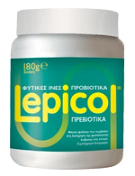 Lepicol, Φυτικές Ίνες - Προβιοτικά, 180gr