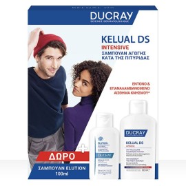 Ducray Kelual DS Promo Set Σαμπουάν κατά της Πιτυρίδας 100ml + Δώρο...