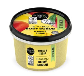 Natura Siberica-Organic Shop Body Scrub, Mango & Sugar 250ml