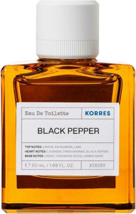 Korres Black Pepper Eau De Toilette 50 ml