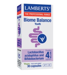Lamberts Biome Balance Youth 4 billion 30 vegan capsules