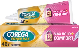 Corega Max Hold + Comfort Στερεωτική Κρέμα Τεχνητής Οδοντοστοιχίας ...
