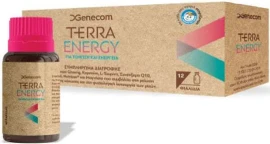 Genecom Terra Energy Συμπλήρωμα Διατροφής Για Τόνωση Και Ενέργεια 12 x 10 ml