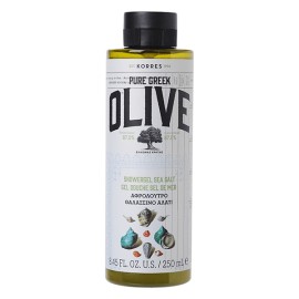 Korres Pure Greek Olive Αφρόλουτρο Θαλασσινό Αλάτι 250 ml