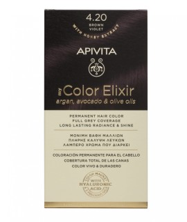 Apivita My Color Elixir 4.20 Καστανό Βιολετί