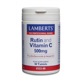 Lamberts Rutin & Vitamin C & Bioflavonoids 500mg, 90 Tabs