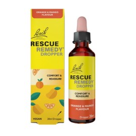 Dr Bach Rescue Remedy Dropper Orange & Mango Flavour 20 ml