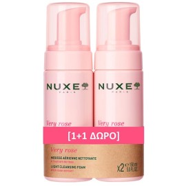 Nuxe Promo 1+1 Very Rose Αφρός Καθαρισμού Προσώπου 2x150ml – Πακέτο...
