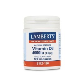 Lamberts Vitamin D3 4000 IU 120 caps