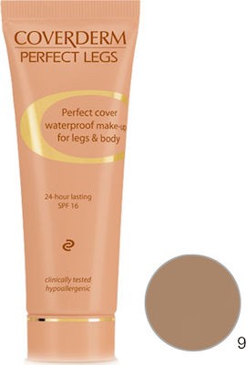 Coverderm Perfect Legs Waterproof SPF16 09 50ml