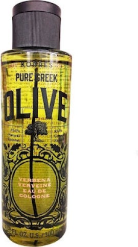 KORRES Pure Greek Olive Αναζωογονητική Κολόνια Άνθη Λουίζας 100ml