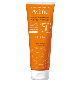 Avene Lait Αντηλιακό Γαλάκτωμα Για Ευαίσθητες Επιδερμίδες SPF50+ 250 ml