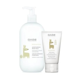 Babe Promo Pediatric Moisturizing Body Milk 500ml & ΔΩΡΟ Facial Balm Καταπραυντική-Ενυδατική Προσώπου 50ml