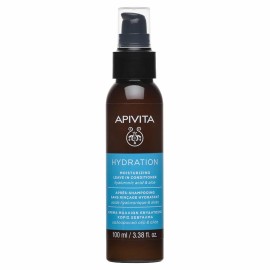 Apivita Hydration Moisturizing Leave In Conditioner Ενυδατική Κρέμα Μαλλιών 100 ml