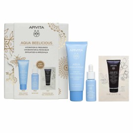 Apivita Aqua Beelicious Rich Κρέμα Ενυδάτωσης 40ml + Black Detox Ge...