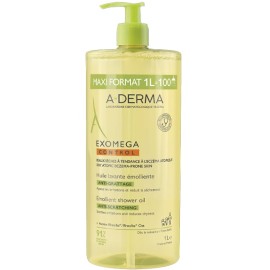 A-Derma Exomega Control Huile Lavante Emolliente 1 L