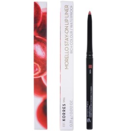 Korres Morello Stay-On Lip Liner Rich Color Waterproof 01 Nude 0.35 gr