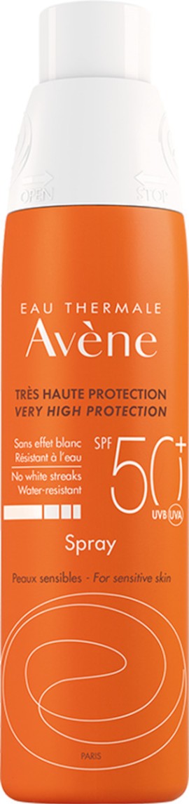 Skip to the beginning of the images gallery Avene Αντηλιακό Σπρέι SPF50+ για Πολύ Υψηλή Προστασία & Ενυδάτωση 200 ml