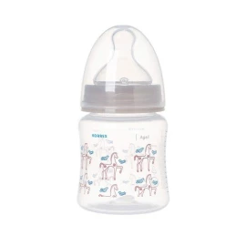 Korres Baby Βρεφικό Μπιμπερό με Θηλή Σιλικόνης Αργής Ροής PP 0m+ 150 ml