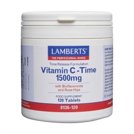 Lamberts Vitamin C 1500 mg Time Release 120 tabs