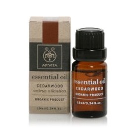 Apivita Essential oil Βιολογικό αιθέριο έλαιο Κέδρος 10 ml