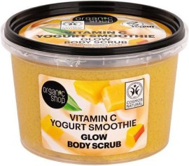 Organic Shop Glow Vitamin C Yogurt Smoothie Body Scrub 250ml