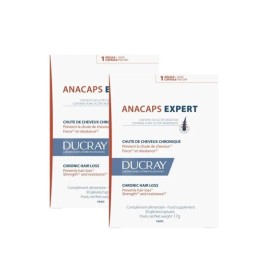 Ducray Anacaps Expert Dietary Supplement for Chronic Hair Loss 2 x 30 capsules