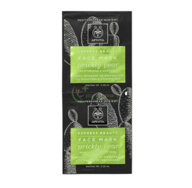 Apivita Express Beauty New Face Mask Prickly Pear 2x8ml Apivita Express Beauty New Face Mask Prickly Pear 2x8ml
