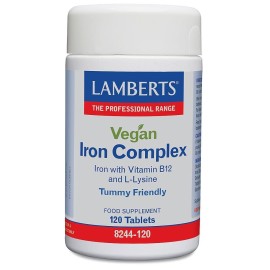 Lamberts Vegan Iron Complex 120 tabs