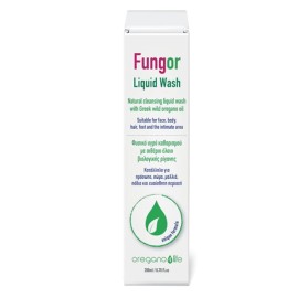 Fungor Liquid Wash Φυσικό Υγρό Καθαρισμού με Αιθέριο Έλαιο Βιολογικής Ρίγανης 200ml