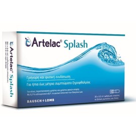 Bausch & Lomb Artelac Splash 30x0.5ml – Λιπαντικές Οφθαλμικές Σταγό...