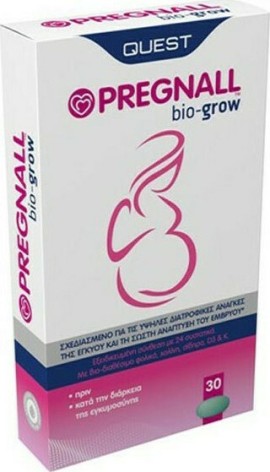 Quest Pregnall bio-grow 30 tabs