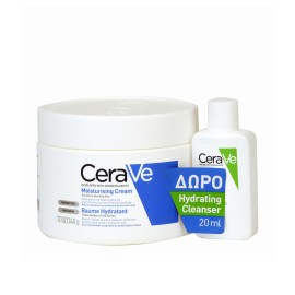 CeraVe Moisturising Cream 340g Promo Set με Δώρο Hydrating Cleanser...
