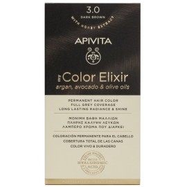 Apivita My Color Elixir Μόνιμη Βαφή Μαλλιών No 3.0 Καστανό Σκούρο