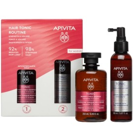 Apivita Womens Hair Tonic Routine Promo Set – Tonic Shampoo 250ml &...