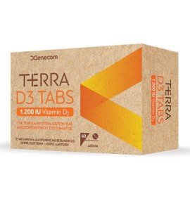 Genecom Terra D3 1200 IU 60 tabs