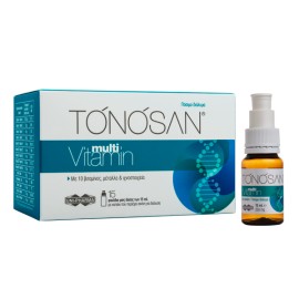 Uni-Pharma Tonosan Multi Vitamin 15 vials x 15 ml
