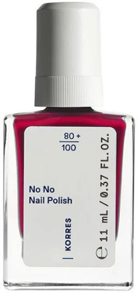 Korres No No Gloss Βερνίκι Νυχιών 48 Coral Red 11ml