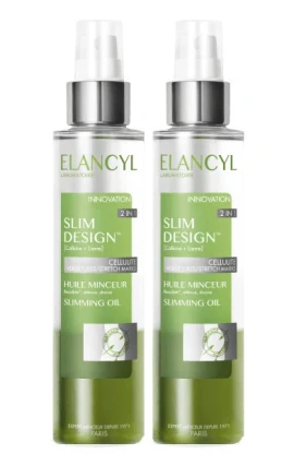 Elancyl Slim Design 2 in 1 Slimming Oil 2 x 150 ml (-50% στο 2ο προϊόν)