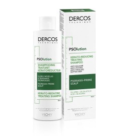 Vichy Dercos PSOlution Kerato-Reducing Treating Shampoo Σαμπουάν για το Τριχωτό με Τάση Ψωρίασης 200 ml