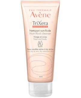 Avene Trixera Nutrition Λεπτόρρευστο Θρεπτικό Καθαριστικό Τζελ Για Ξηρή & Ευαίσθητη Επιδερμίδα 100 ml