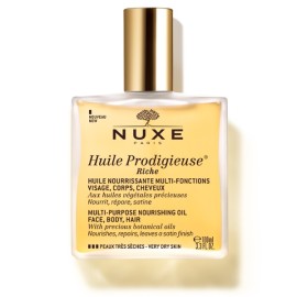 Nuxe Huile Prodigieuse Riche Multi Purpose Oil Face Body Hair 100 ml