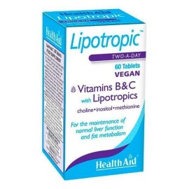 Health Aid Lipotropic Vitamins B & C 60 tabs